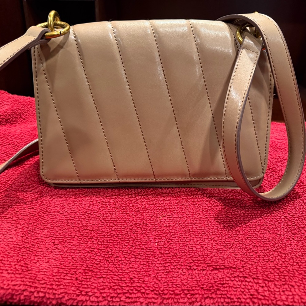 ANTONIO MELANI Taupe Crossbody Bag